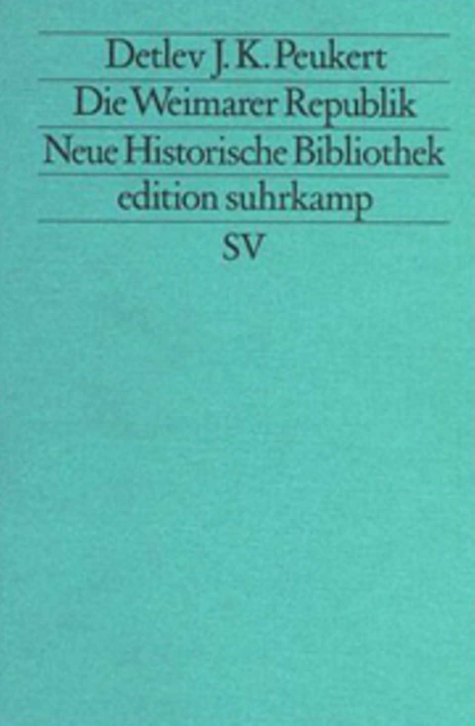 Buchtipps: Literatur zur Weimarer Republik Buchtipps: Literatur zur Weimarer Republik