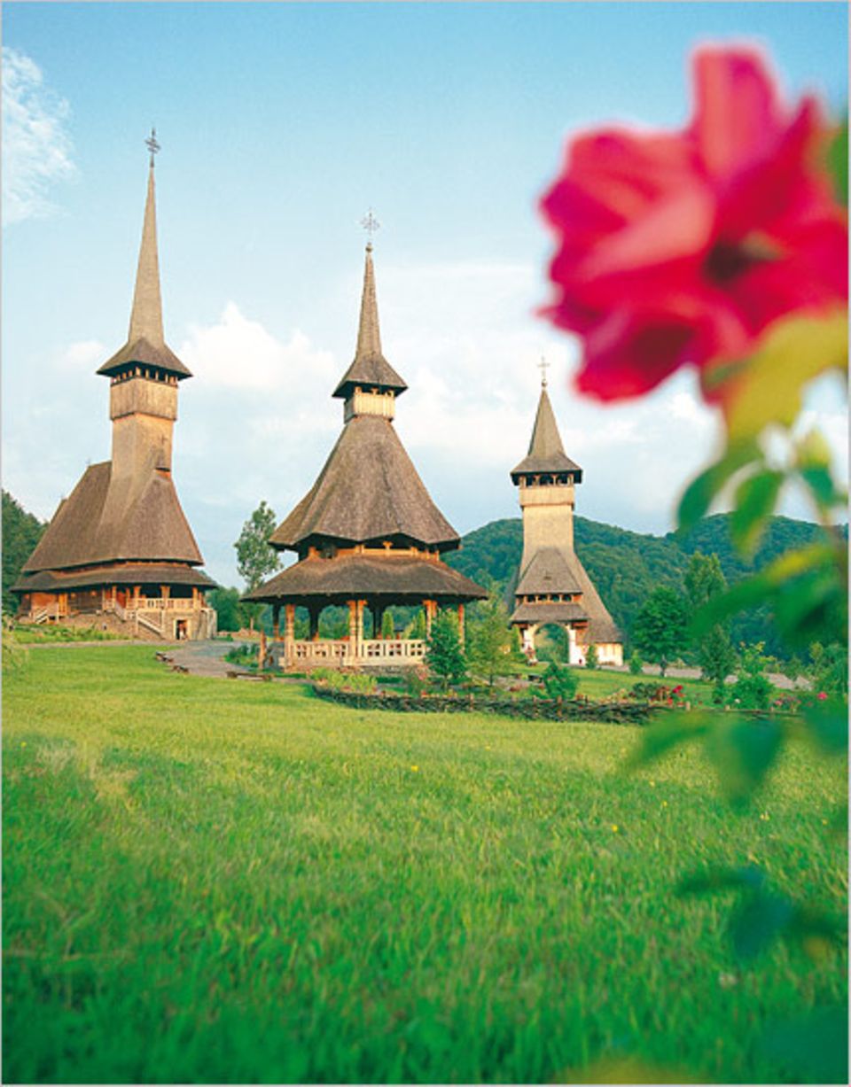 Die Holzkirche des Klosters Barsana ist Weltkulturerbe