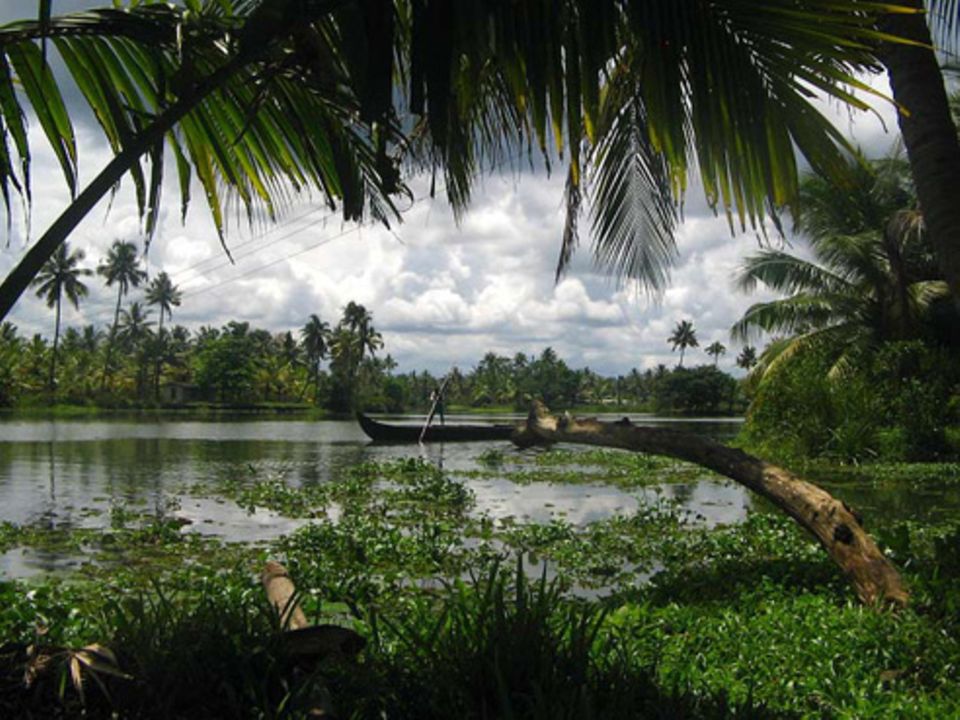 Schiebepuzzle: Nr. 31: Backwaters in Kerala (Indien) Schiebepuzzle: Nr. 31: Backwaters in Kerala (Indien)