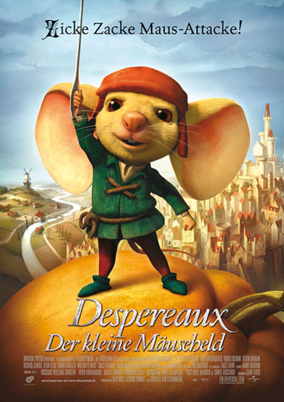 Kinotipp: Despereaux - Der kleine Mäuseheld Kinotipp: Despereaux - Der kleine Mäuseheld