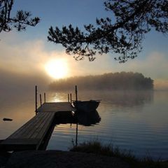 Schiebepuzzle: Ein Morgen in Schweden
