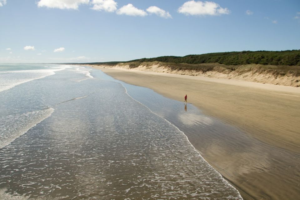 Lilac Flay am 90-Mile-Beach. Die Athletin zählt zu den besten Läuferinnen der Südhalbkugel