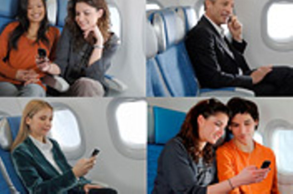 Flugreise: Handy-Gespräche erlaubt