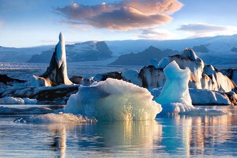 Schiebepuzzle: Jökulsarlon