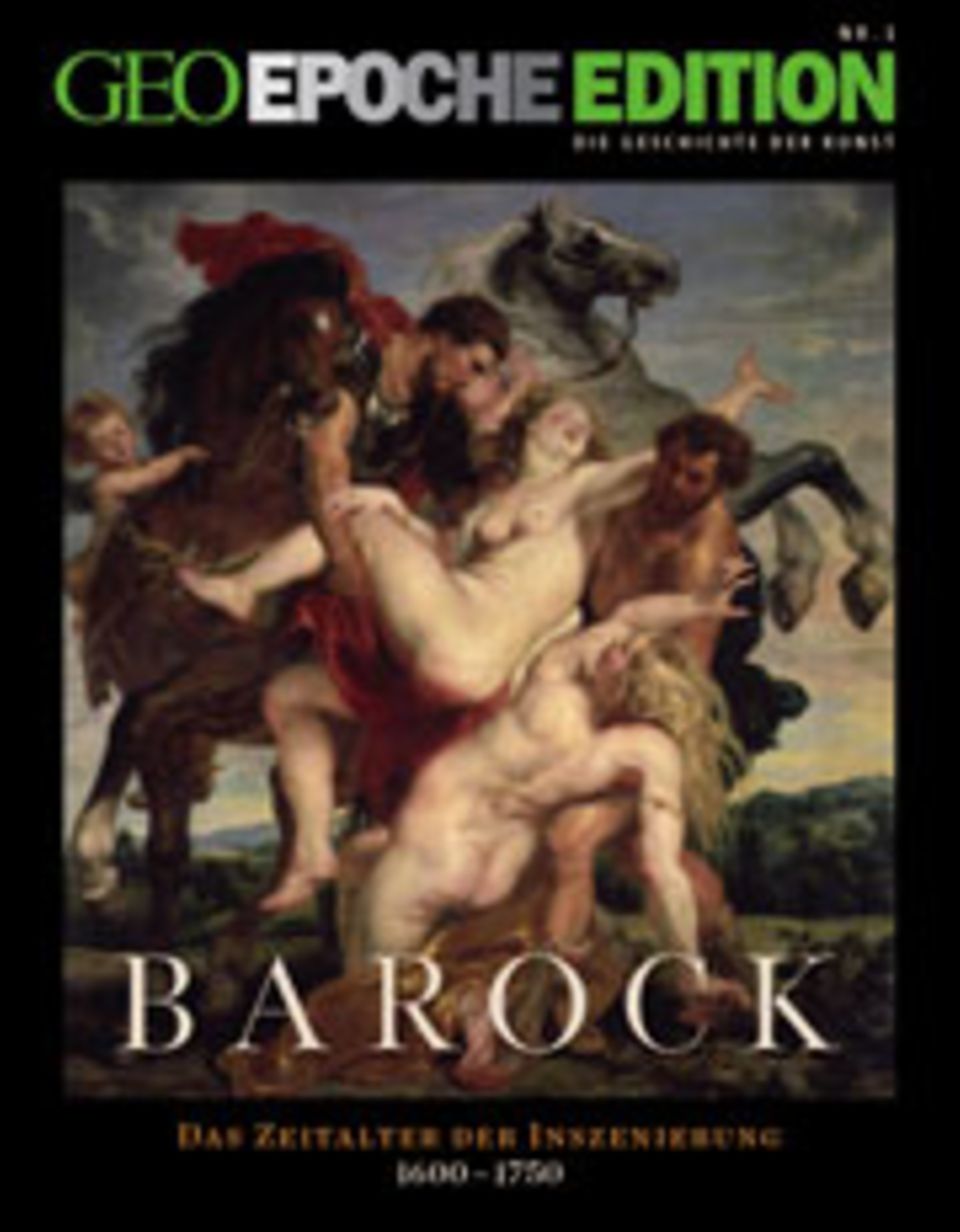 GEOEPOCHE EDITION „Barock“ hat 132 Seiten im Großformat und kostet voraussichtlich 15,90 Euro