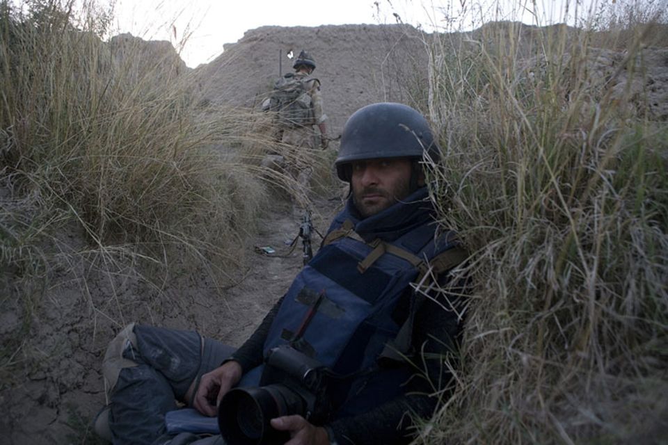 Marco di Lauro beim Einsatz in Afghanistan Marco di Lauro beim Einsatz in Afghanistan