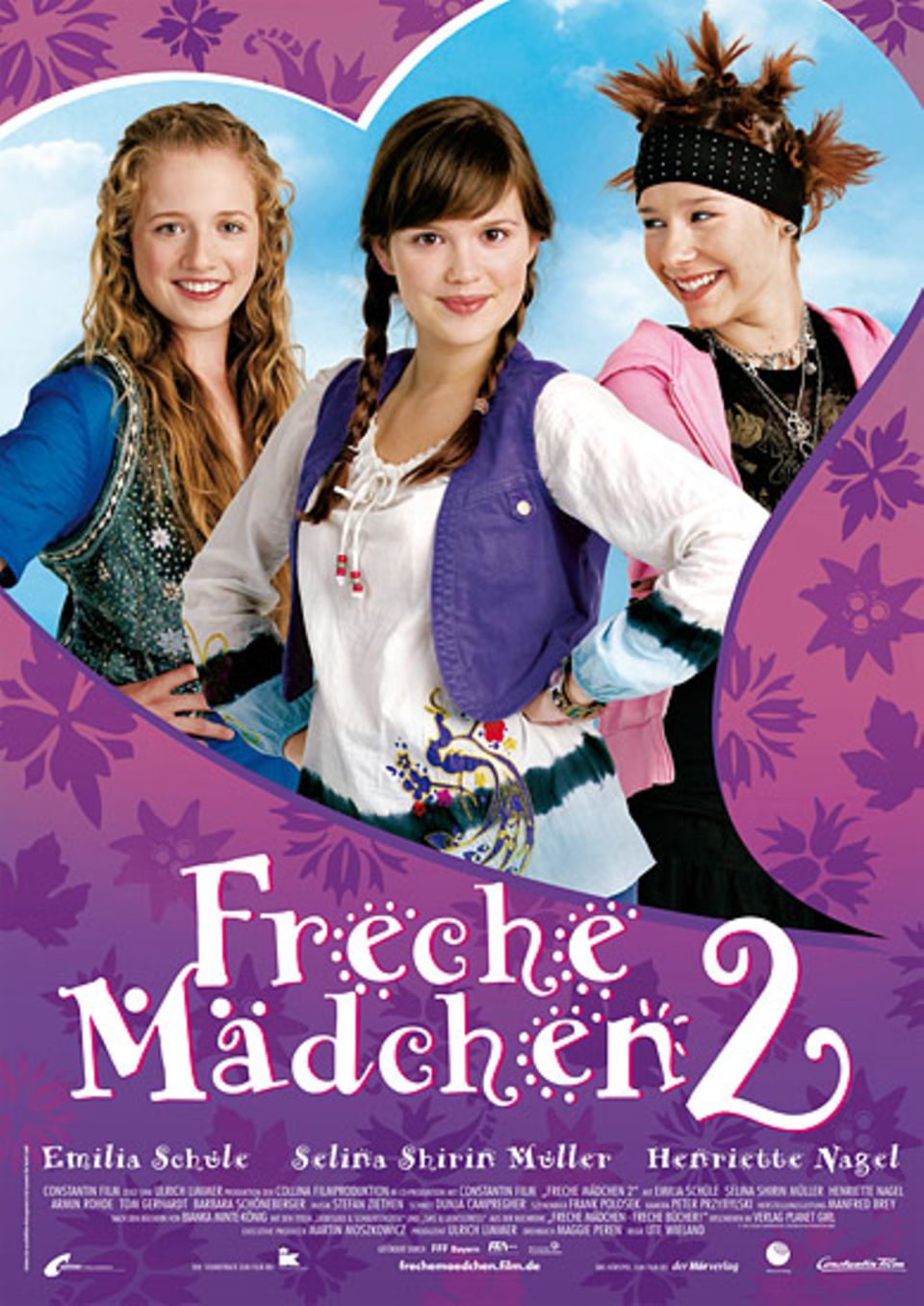 Das offizielle Filmplakat zu "Freche Mädchen 2" Das offizielle Filmplakat zu "Freche Mädchen 2"