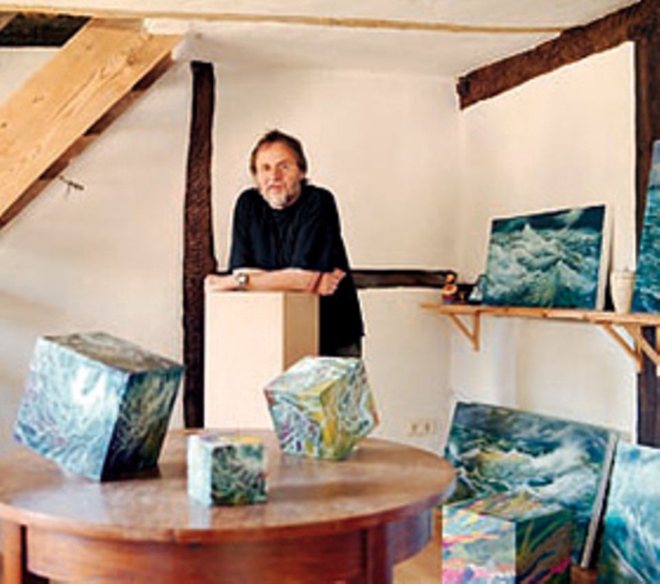 Kunstscheune Karow: Früher Rauchhaus heute Atelier Kunstscheune Karow: Früher Rauchhaus heute Atelier