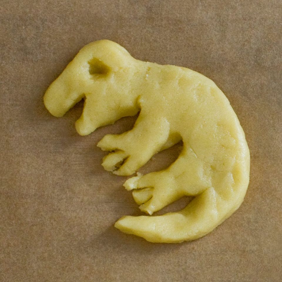 Backen: Dino-Kekse