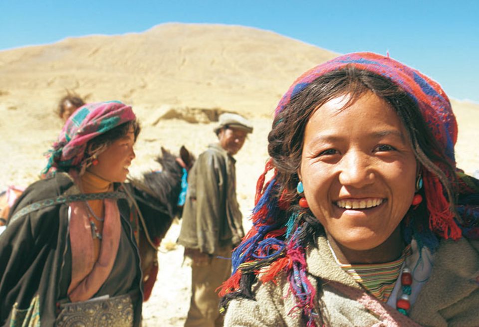 Auf der Fahrt von Kathmandu nach Lhasa hat GEO-Leserin Yvonne Wohlfender aus Burgdorf/Schweiz diesen Schnappschuss aufgenommen – und ist damit Gewinnerin des GEO.de-Wettbewerbs im September