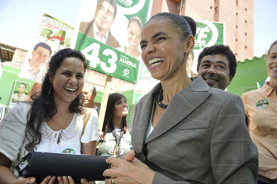 Naturschutz: Nicht aufzuhalten: Marina Silva, Kandidatin der brasilianischen Grünen Naturschutz: Nicht aufzuhalten: Marina Silva, Kandidatin der brasilianischen Grünen