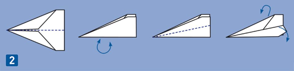 Bauanleitung: Papierflieger basteln - Anleitungen für viele Modelle