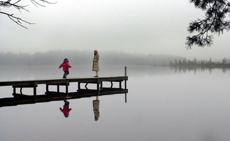 Natur: Über Gewässern entsteht im Herbst besonders schnell Nebel.