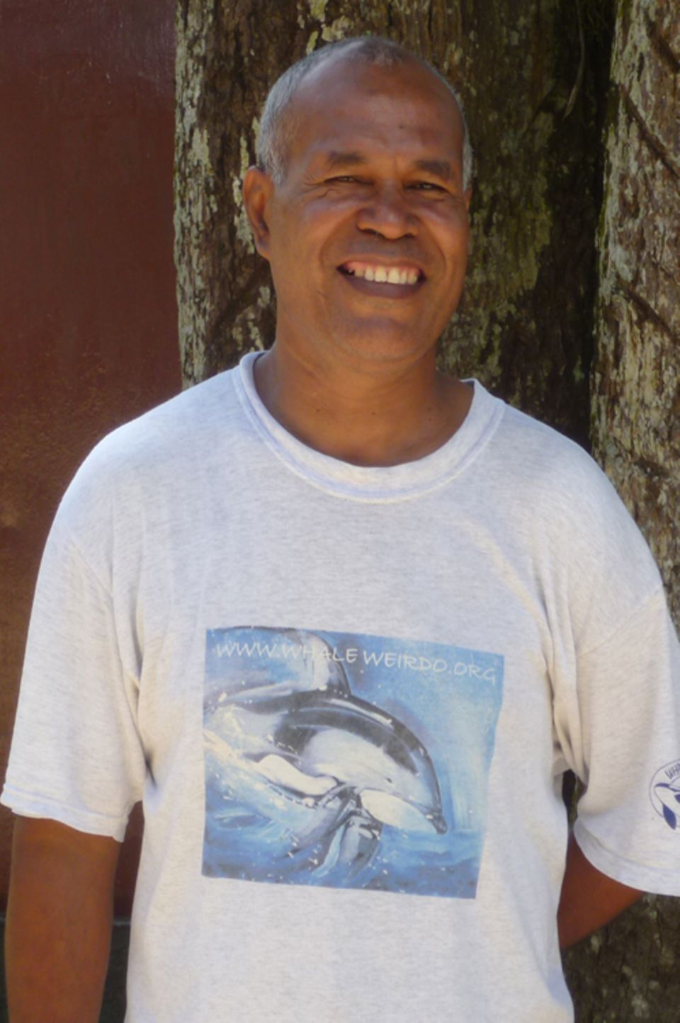 Yohanis Goram, Leiter der lokalen Organisation Yayasan Nazaret Papua Yohanis Goram, Leiter der lokalen Organisation Yayasan Nazaret Papua