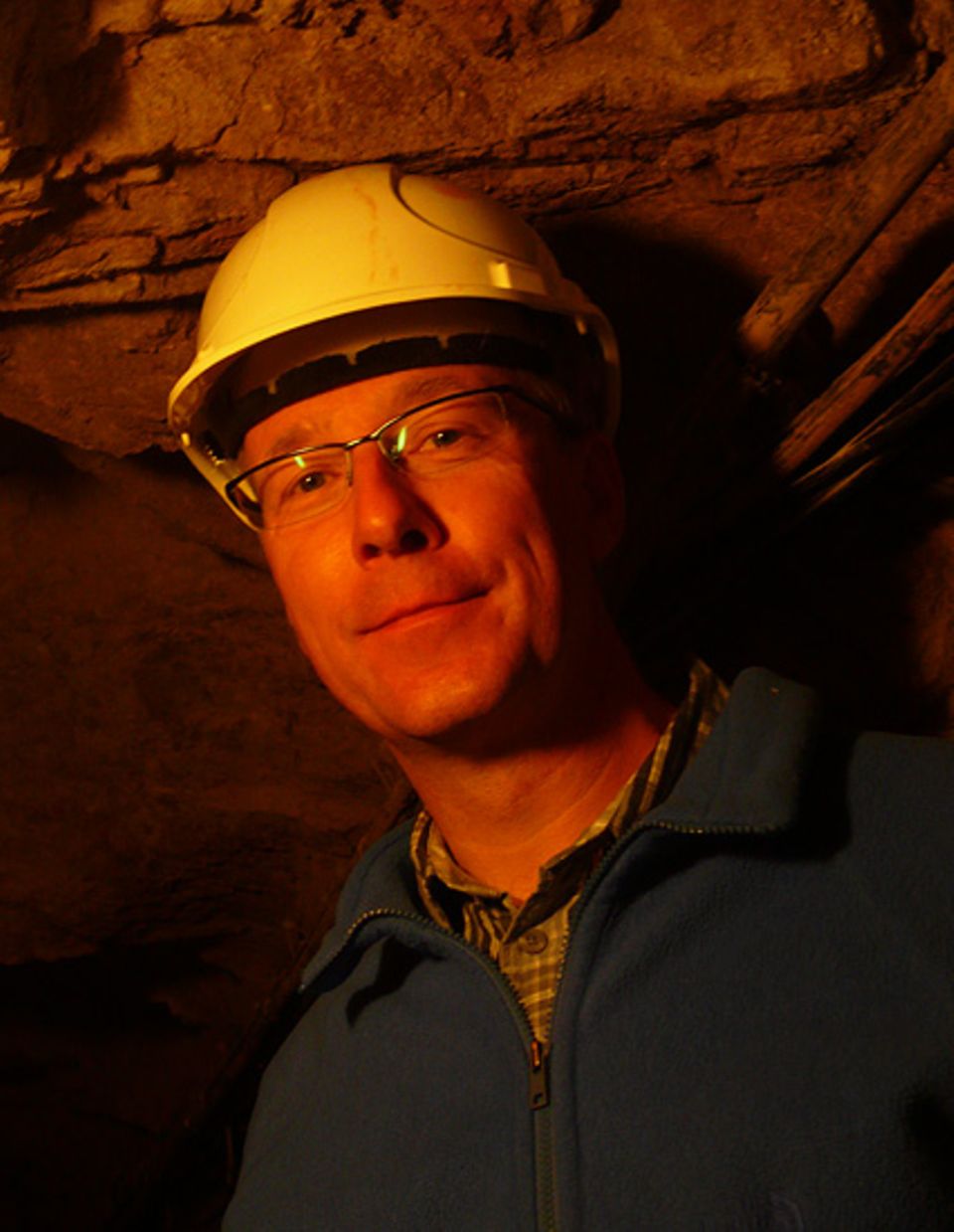 Geophysik: Absolute Ruhe statt Gehämmer unter Tage: Geophysiker Thomas Forbriger im ehemaligen Silberbergwerk bei Schiltach Geophysik: Absolute Ruhe statt Gehämmer unter Tage: Geophysiker Thomas Forbriger im ehemaligen Silberbergwerk bei Schiltach