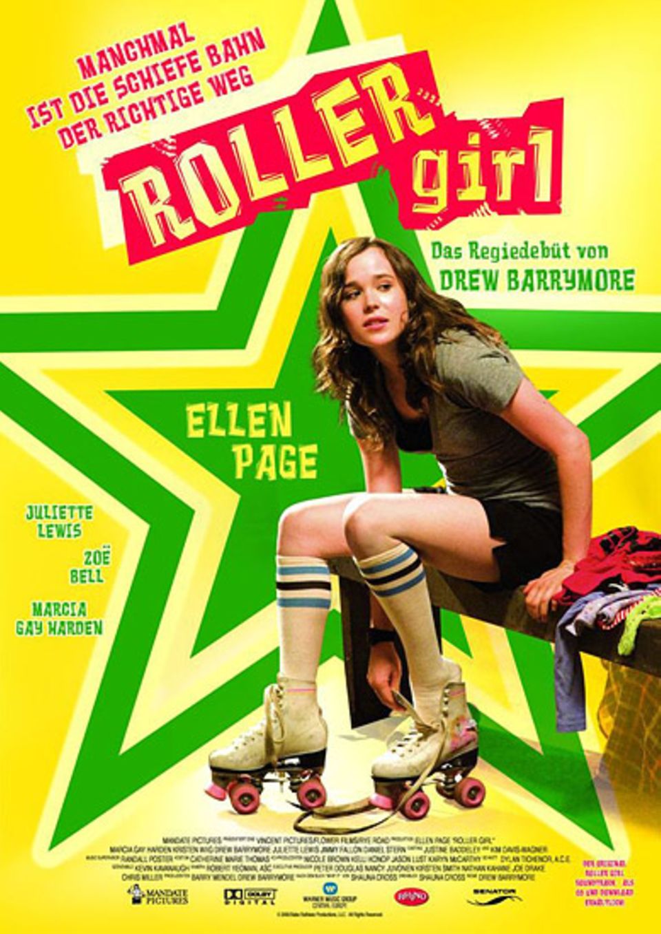 Das offizielle Filmplakat zu "Roller Girl"