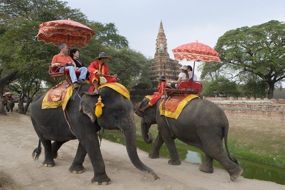 Thailand: So gemächlich die Stadt ist, lässt sie sich auch erkunden - zum Beispiel auf einem Elefantenrücken Thailand: So gemächlich die Stadt ist, lässt sie sich auch erkunden - zum Beispiel auf einem Elefantenrücken