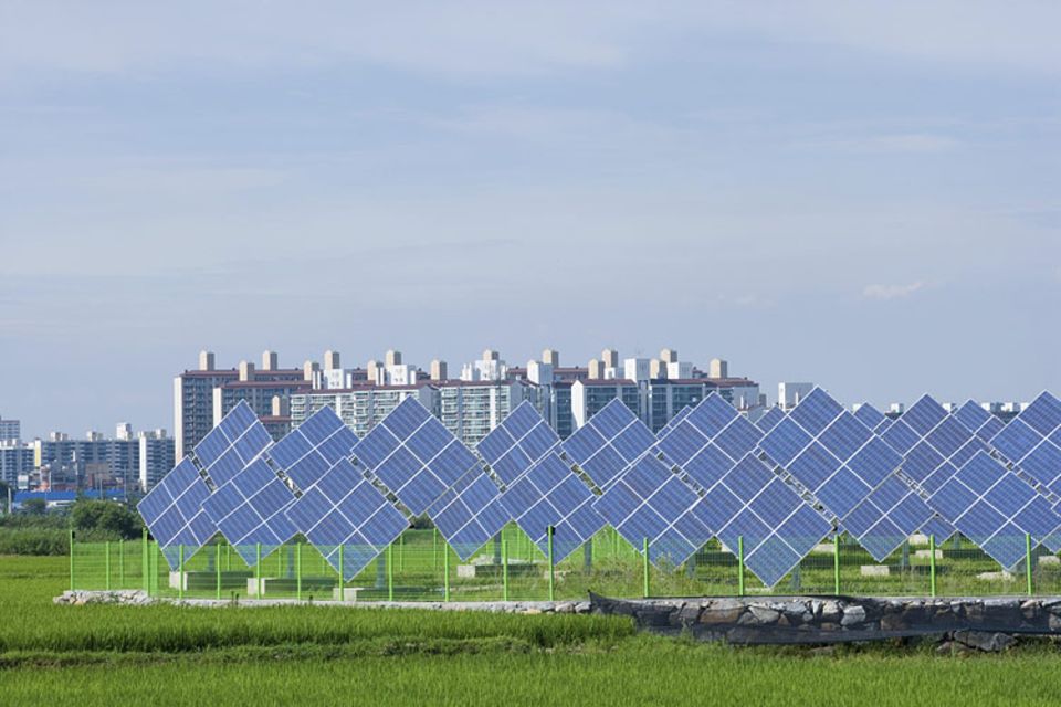 Green Growth: Erneuerbare Energien sind in Südkorea in den Blickpunkt gerückt. Besonderes Interesse gilt dabei auch der Solarenergie