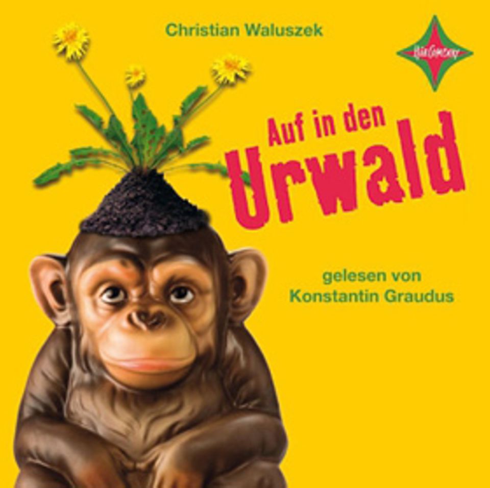 Buchtipp: Das Cover zum Hörbuch "Auf in den Urwald"