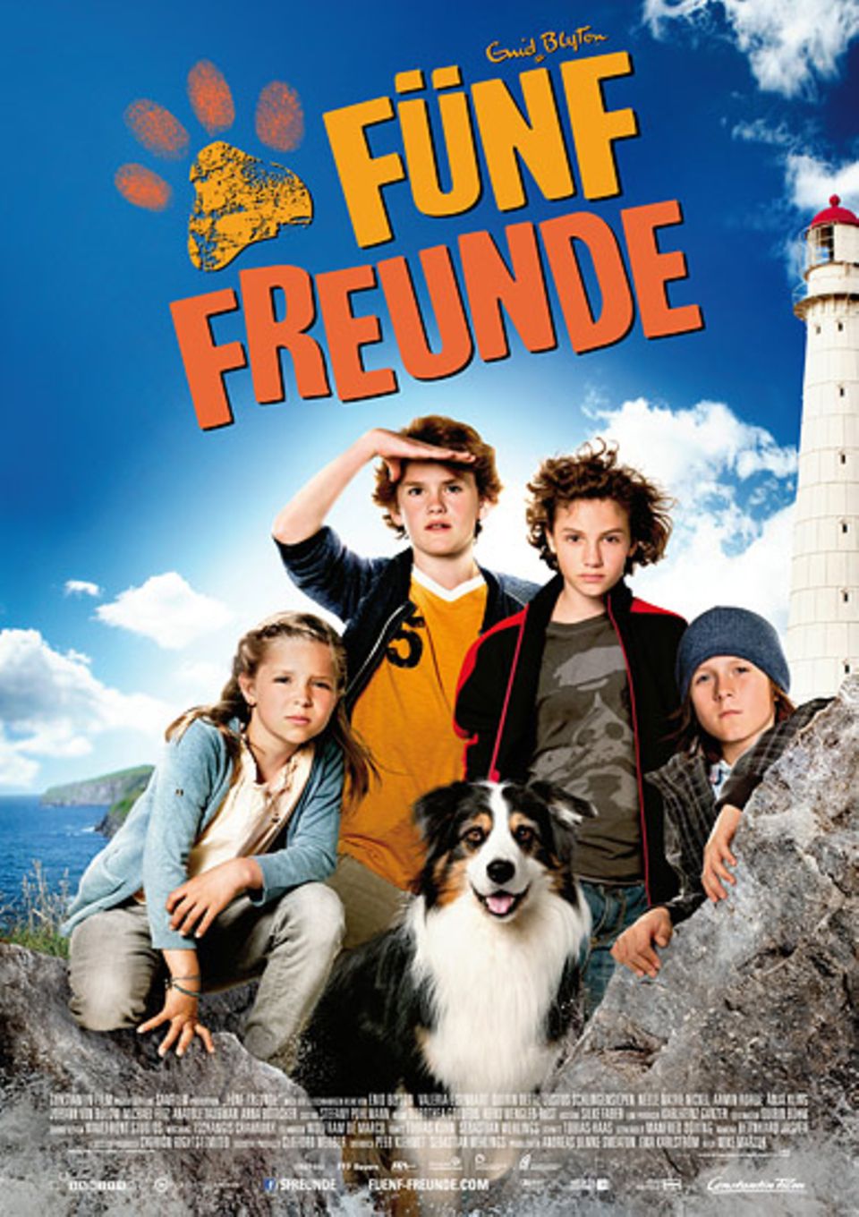 Kinotipp: Das Filmplakat der "Fünf Freunde"