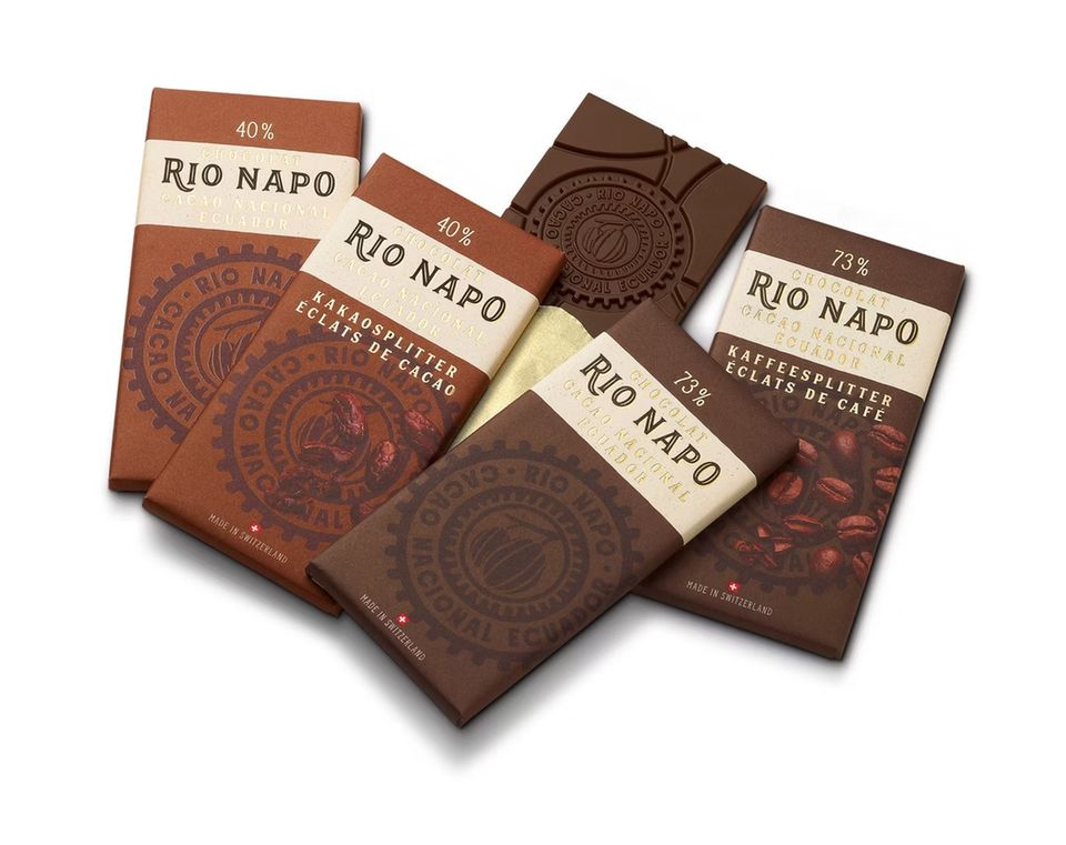 RIO NAPO Grand Cru Waldschokolade aus Ecuador RIO NAPO Grand Cru Waldschokolade aus Ecuador