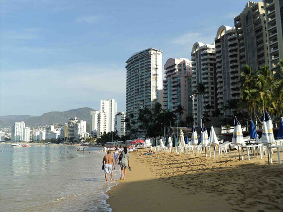 Acapulco: An Acapulcos Stränden findet man kaum noch Touristen. Viele Hotels stehen leer