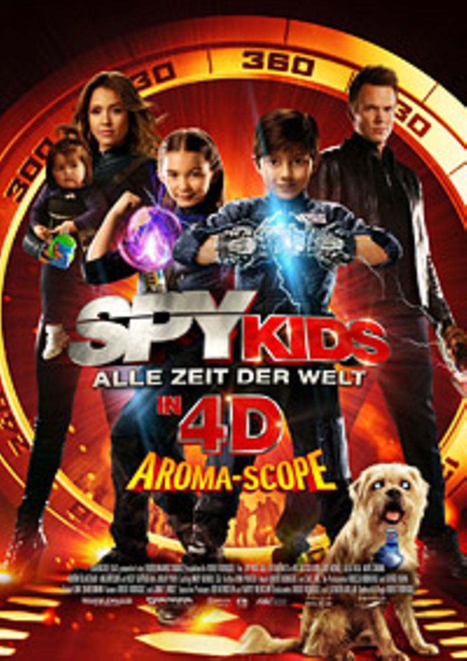 Kinotipp: Das Plakat zum Kinofilm: "Spy Kids 4D" ist spannende Unterhaltung für die ganze Familie
