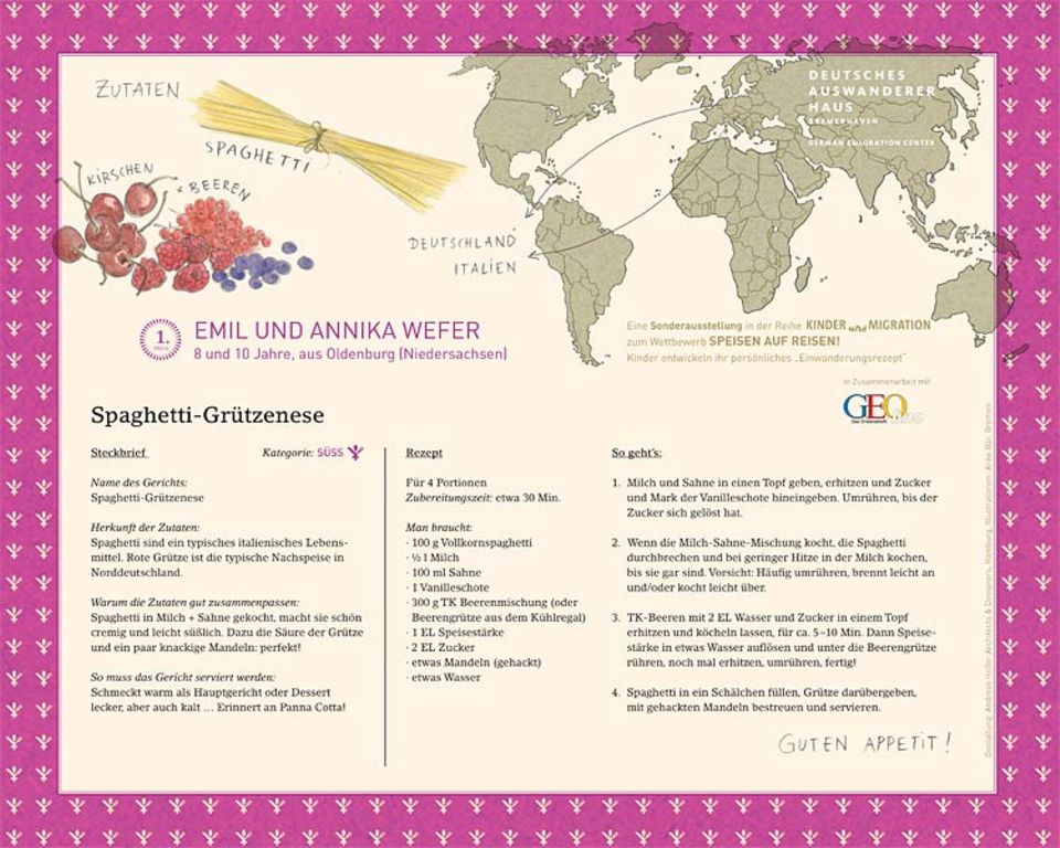Speisen auf Reisen: Die Gewinner Speisen auf Reisen: Die Gewinner