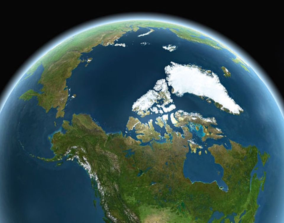Globale Erwärmung: Die Arktis in 40 Jahren Globale Erwärmung: Die Arktis in 40 Jahren