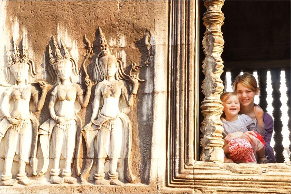 Interview: Mutter und Tochter entdecken die Tempelanlagen von Angkor in Kambodscha Interview: Mutter und Tochter entdecken die Tempelanlagen von Angkor in Kambodscha
