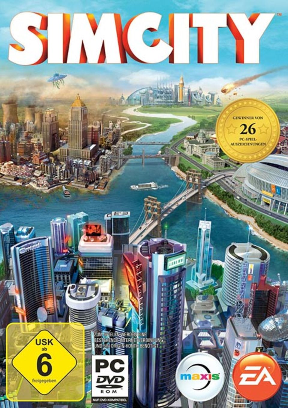 Spieletests: Baut eure eigene Stadt: mit SimCity Spieletests: Baut eure eigene Stadt: mit SimCity