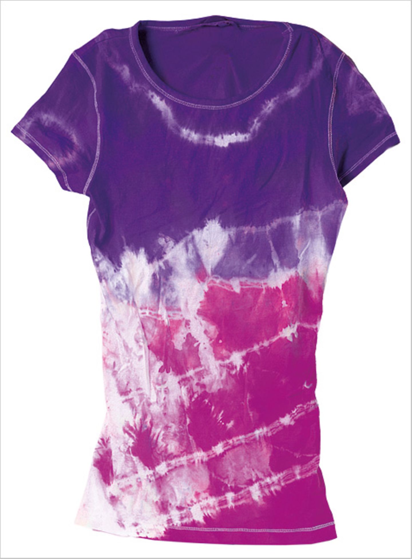 Basteln: Batik Drucke