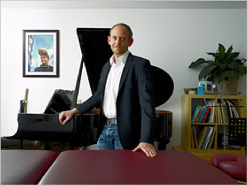 Gesundheit: Jochen Heuck (40) Musiker, Gesangslehrer und Heilpraktiker, Hamburg