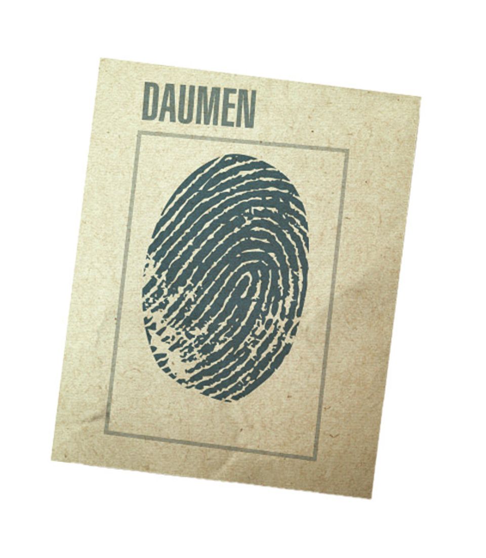 Gewinnspiel: Der Fingerabdruck von Evi Basler