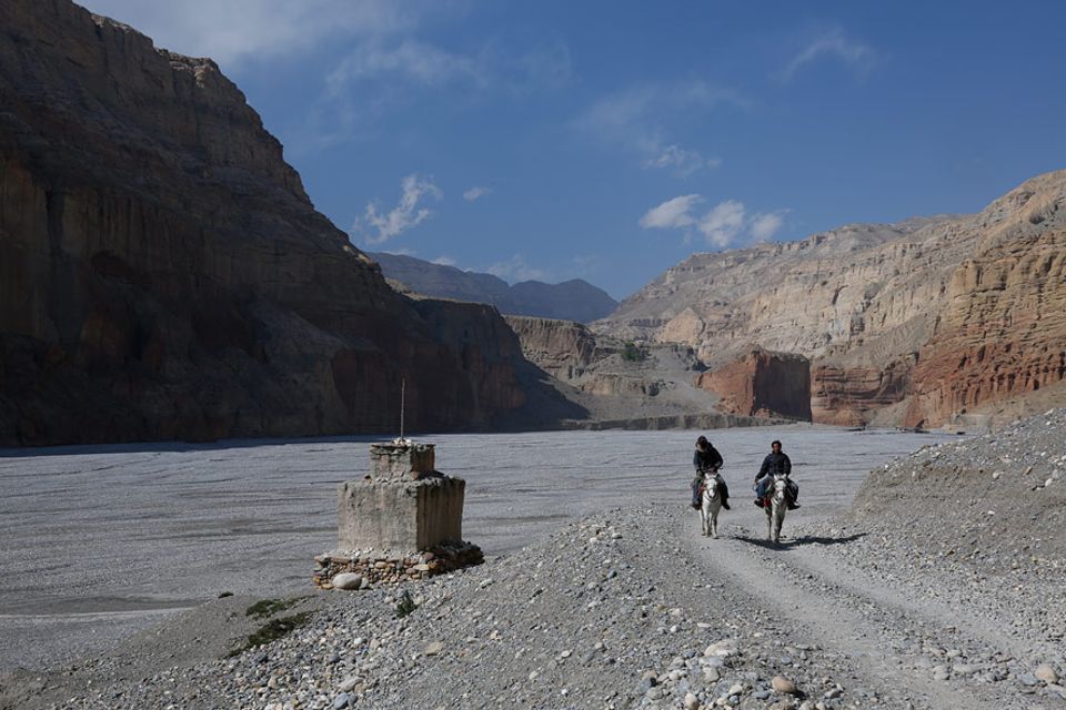 Mustang, ein Hochtal im Himalaja leidet stark unter dem Klimawandel Mustang, ein Hochtal im Himalaja leidet stark unter dem Klimawandel
