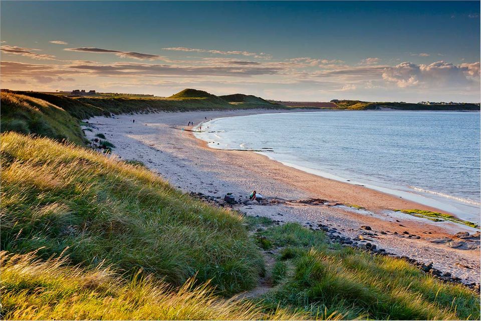 Northumberland: Burgenland mit Meeranschluss