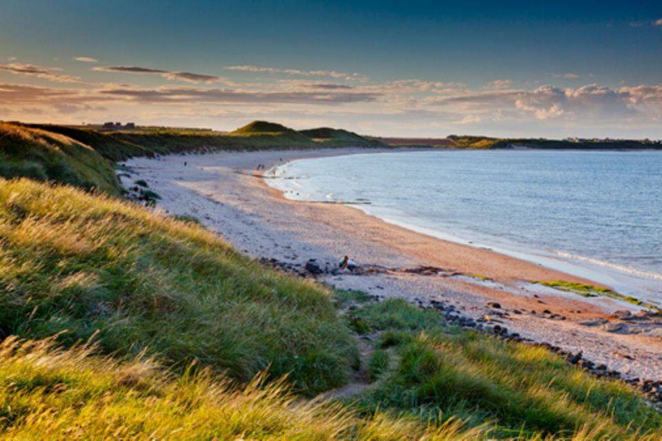 Northumberland: Northumberland ist dünn besiedelt, die Nordsee immer erfrischend - und die Strände eine Wucht Northumberland: Northumberland ist dünn besiedelt, die Nordsee immer erfrischend - und die Strände eine Wucht