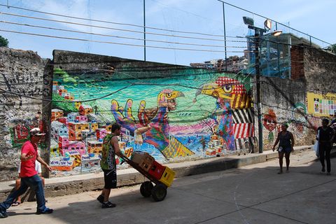 Rio de Janeiro: Kunstprojekt Favela