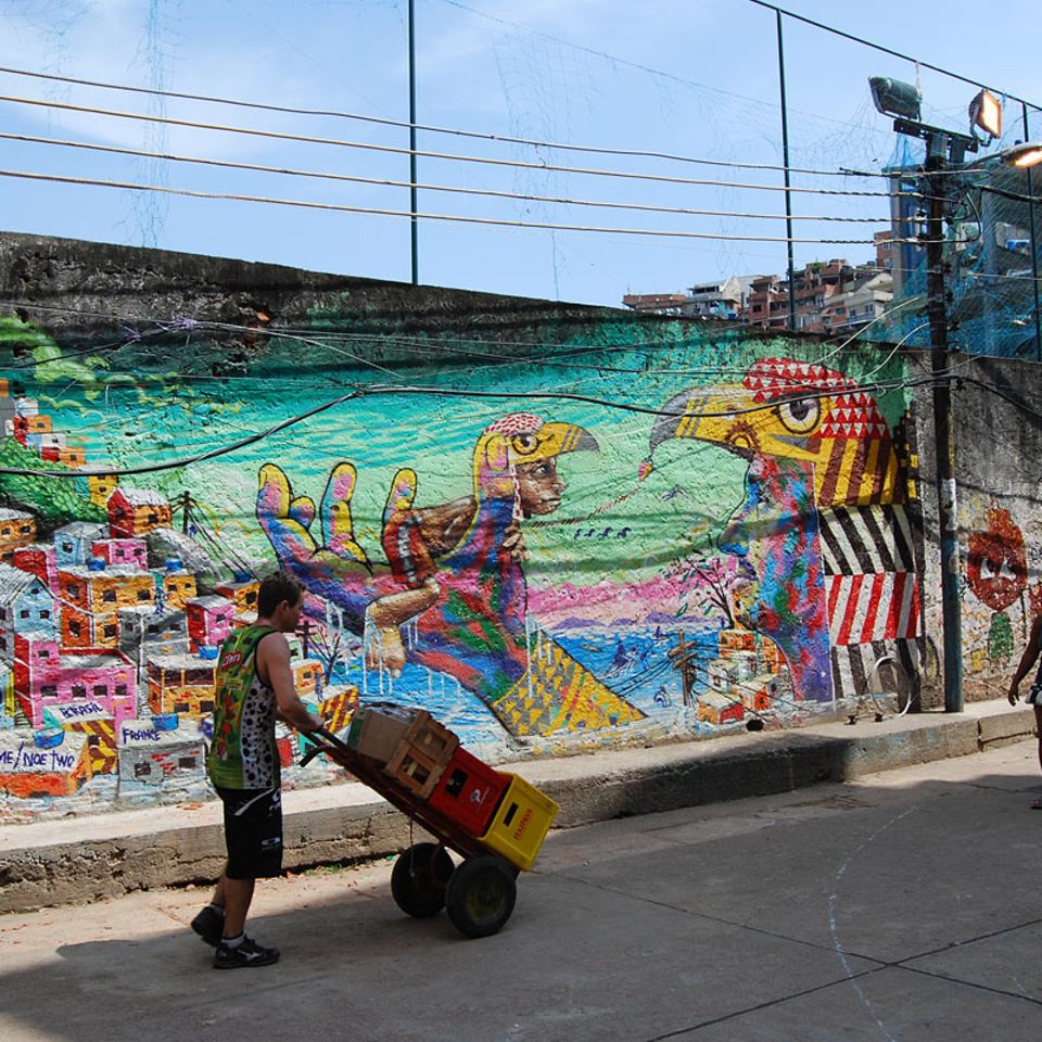 Rio de Janeiro: Kunstprojekt Favela