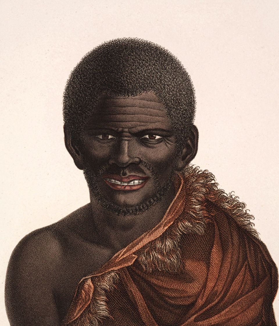 Kultureller Rückschritt: Die Tasmanier haben es in ihrer Jahrtausende währenden Isolation verlernt, Nadeln aus Knochen herzustellen und sich Kleidung zu schneidern Kultureller Rückschritt: Die Tasmanier haben es in ihrer Jahrtausende währenden Isolation verlernt, Nadeln aus Knochen herzustellen und sich Kleidung zu schneidern