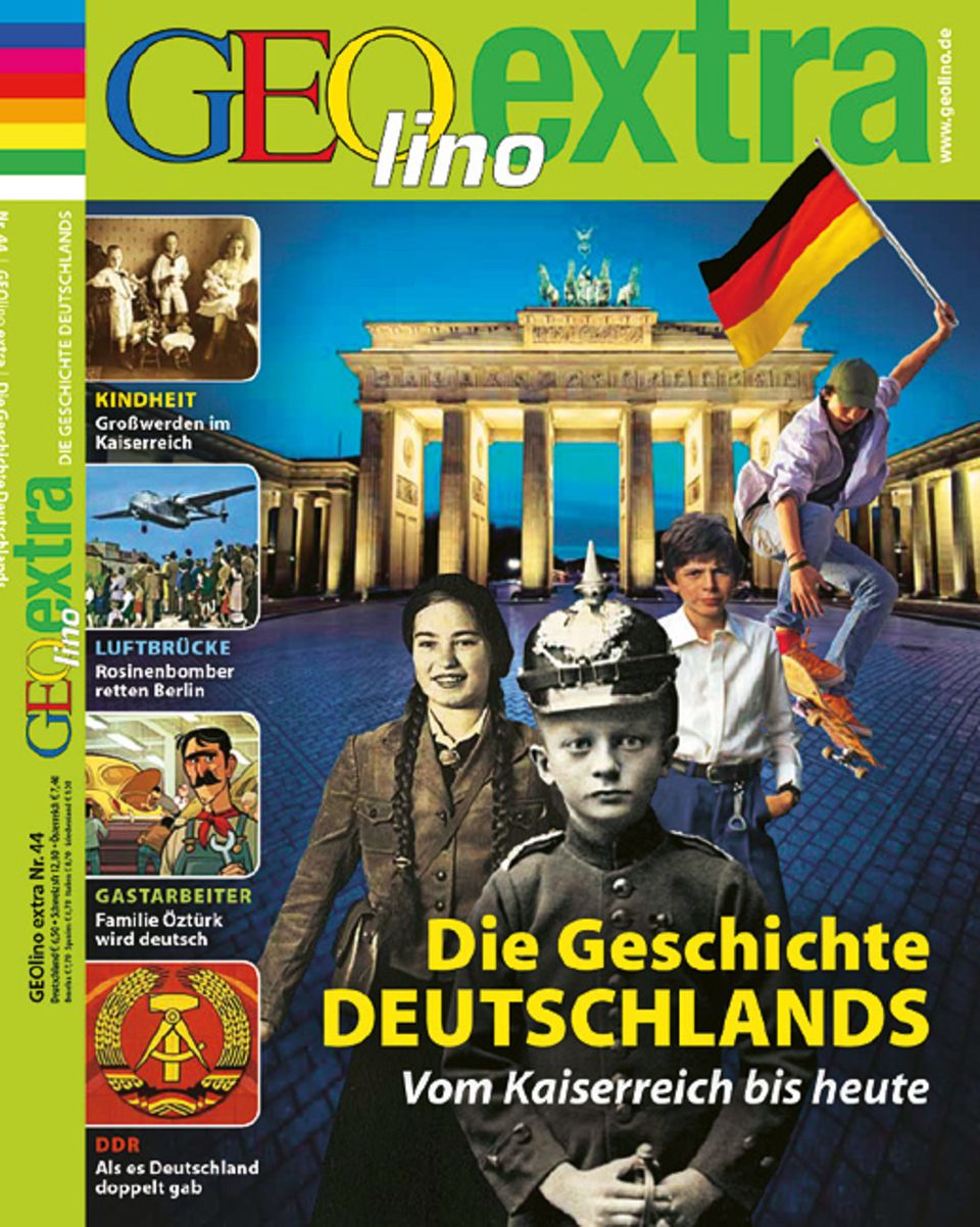 So sieht es aus das GEOlino extra "Die Geschichte Deutschlands" So sieht es aus das GEOlino extra "Die Geschichte Deutschlands"