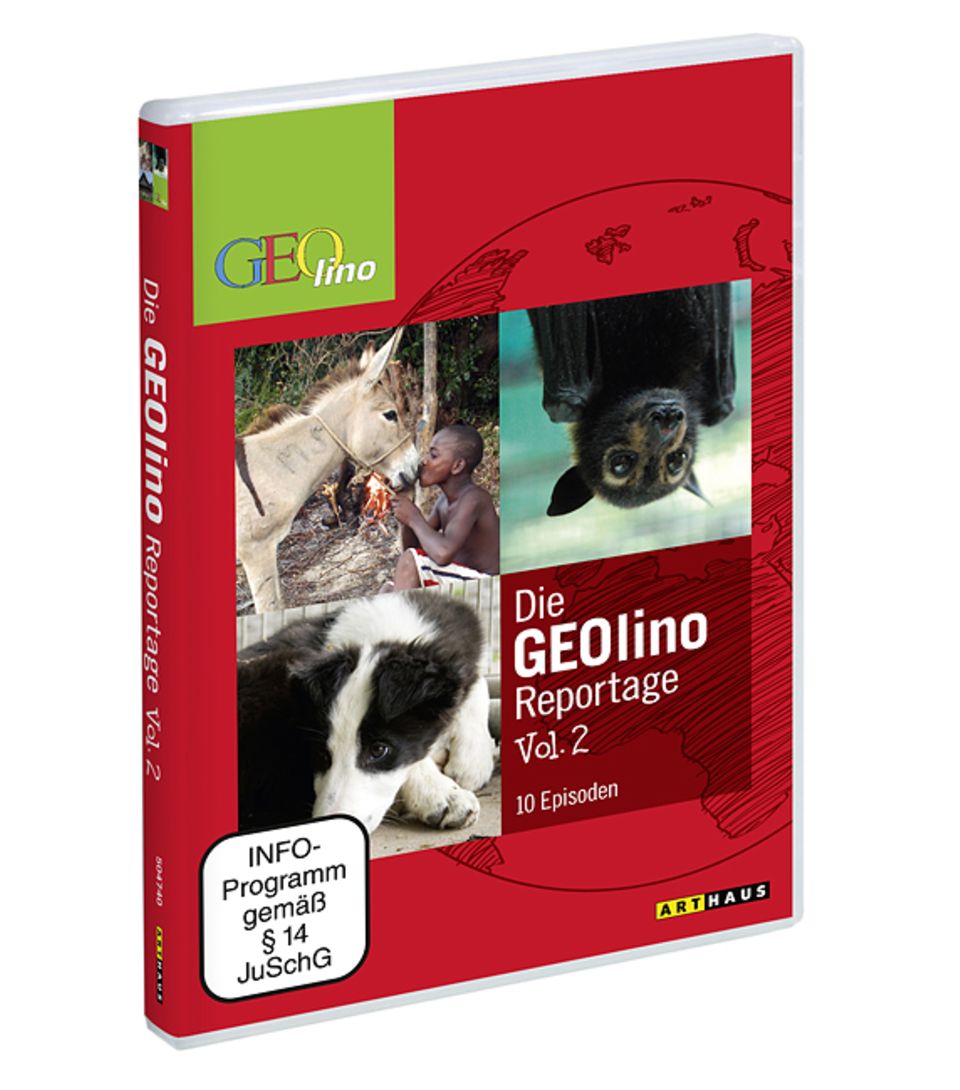 GEOlino DVDs: Die GEOlino Reportage Vol. 2 GEOlino DVDs: Die GEOlino Reportage Vol. 2