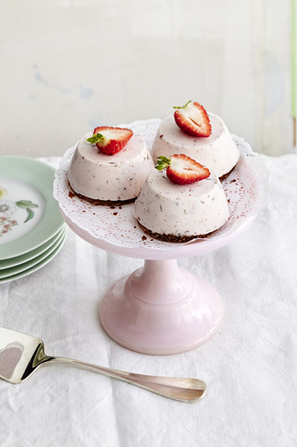 Rezept: Das Erdbeer-Sahne-Törtchen sieht nicht nur so aus. Es schmeckt auch noch umwerfend