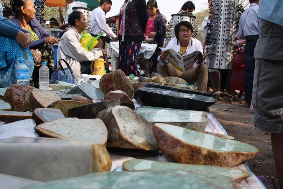 Jademarkt in Mandalay