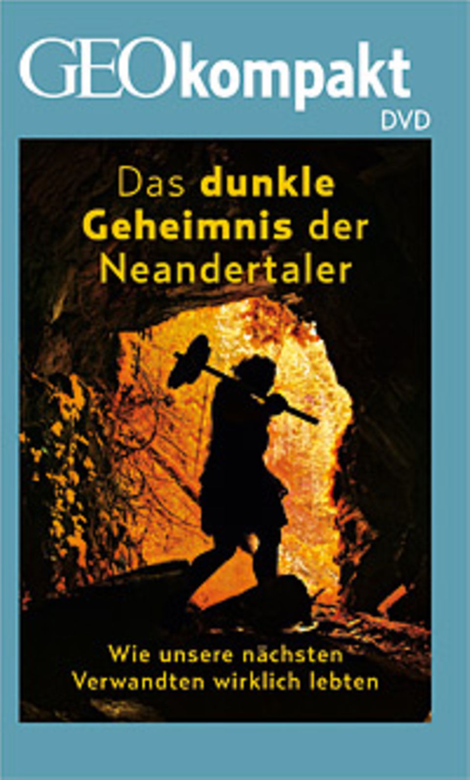 Neandertaler: GEOkompakt Nr. 41 "Der Neandertaler" ist auch mit DVD erhältlich