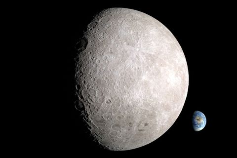Rückseite des Mondes: So sieht der Mond von hinten aus
