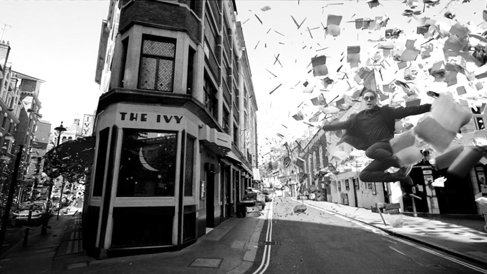 London: Andrea Scibetta ist 3-D-Künstler London: Andrea Scibetta ist 3-D-Künstler