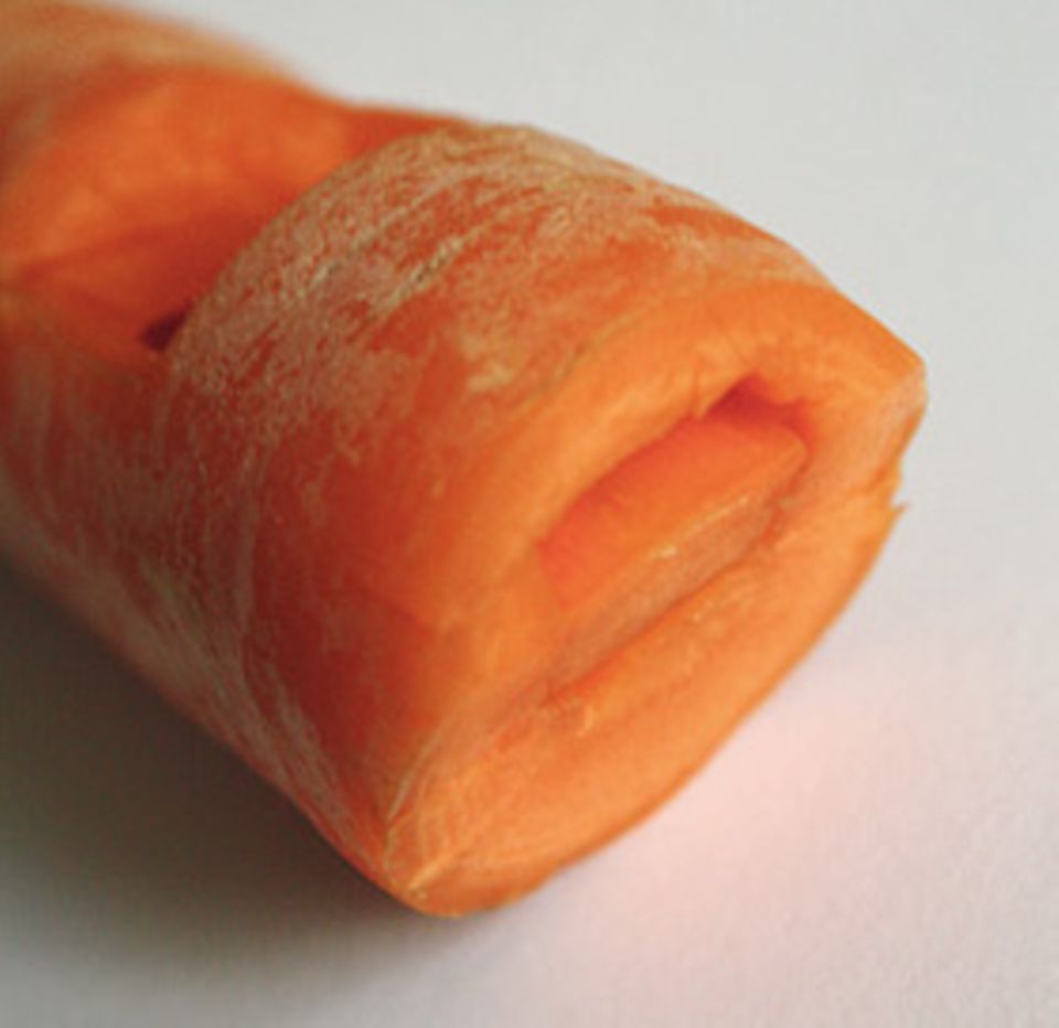 Basteln: Karottenflöte