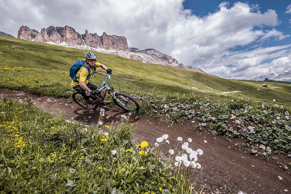 Val Gardena: Vier Tagestouren: Mountainbiken in den Dolomiten