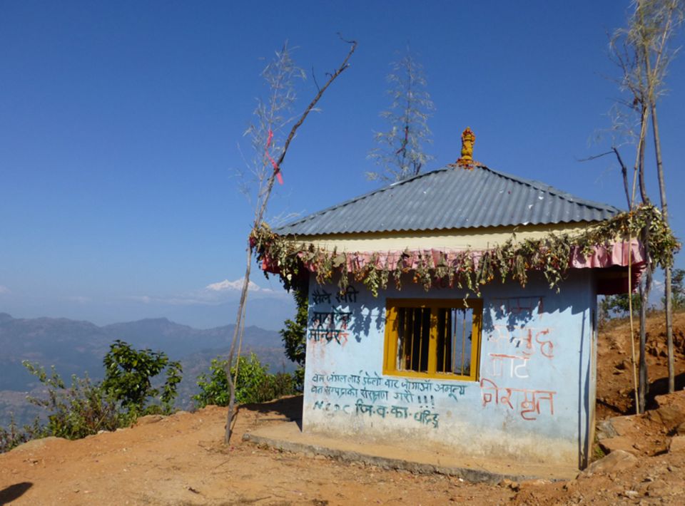 Nepal: Tempel vor dem Erdbeben 2013